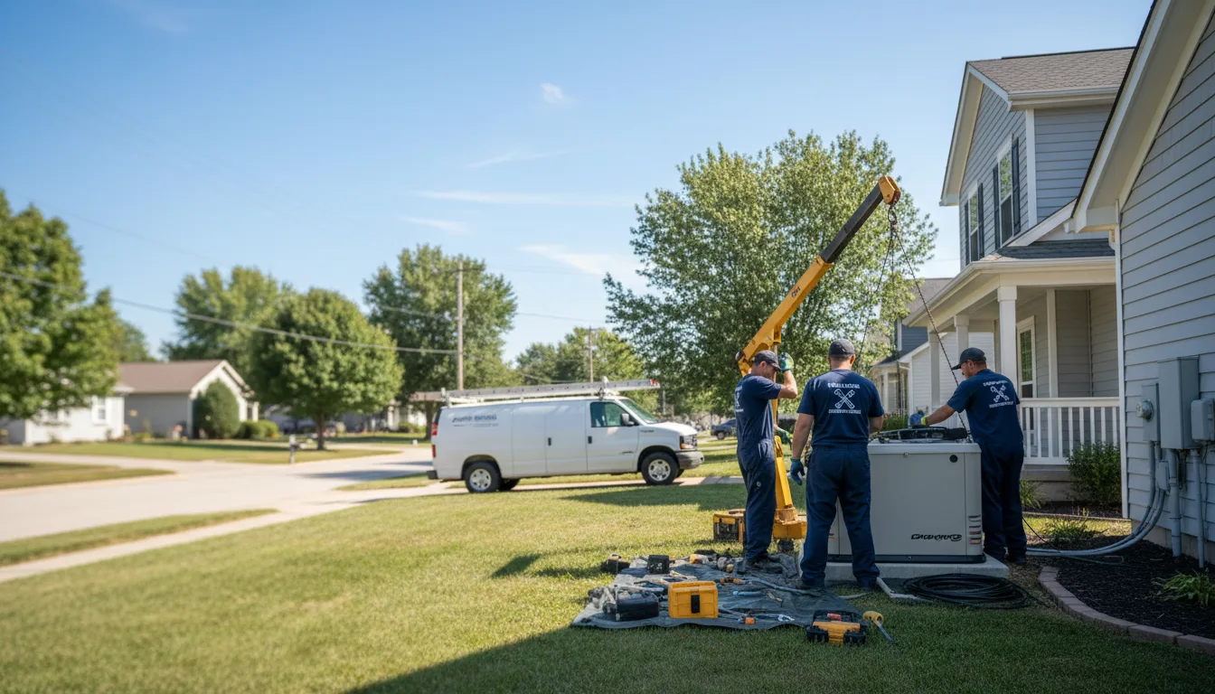Generator Installation in Butlerville, IN near me